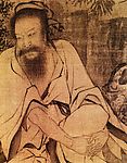 中国画 人物  农夫