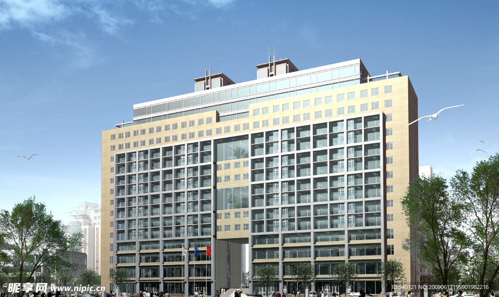 房屋外景效果图