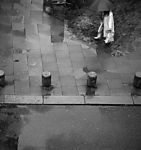 雨天的人行道