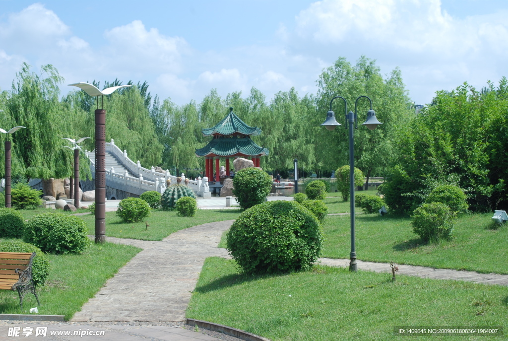 渡假村一景