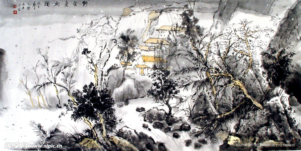 李元德国画之六