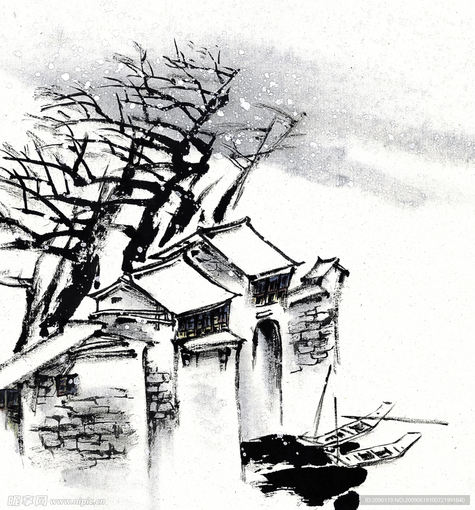 冬天水乡