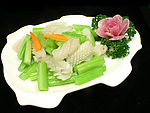 西芹鱿鱼花