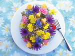 花朵拼盘