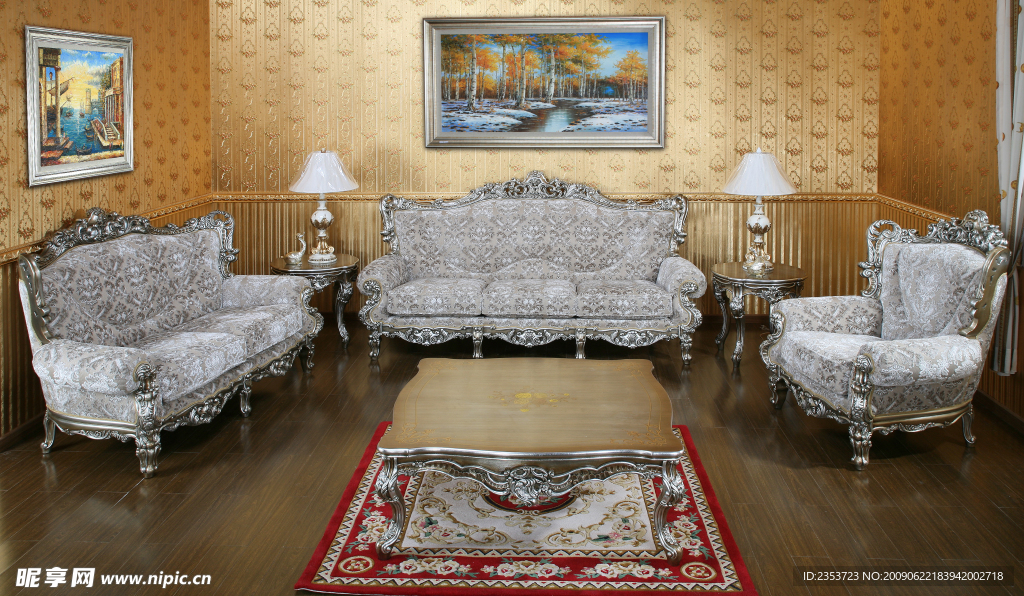 古典 艺术 欧式  沙发 装修 家具