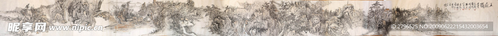 国画 泰山
