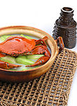丝瓜煮大肉蟹
