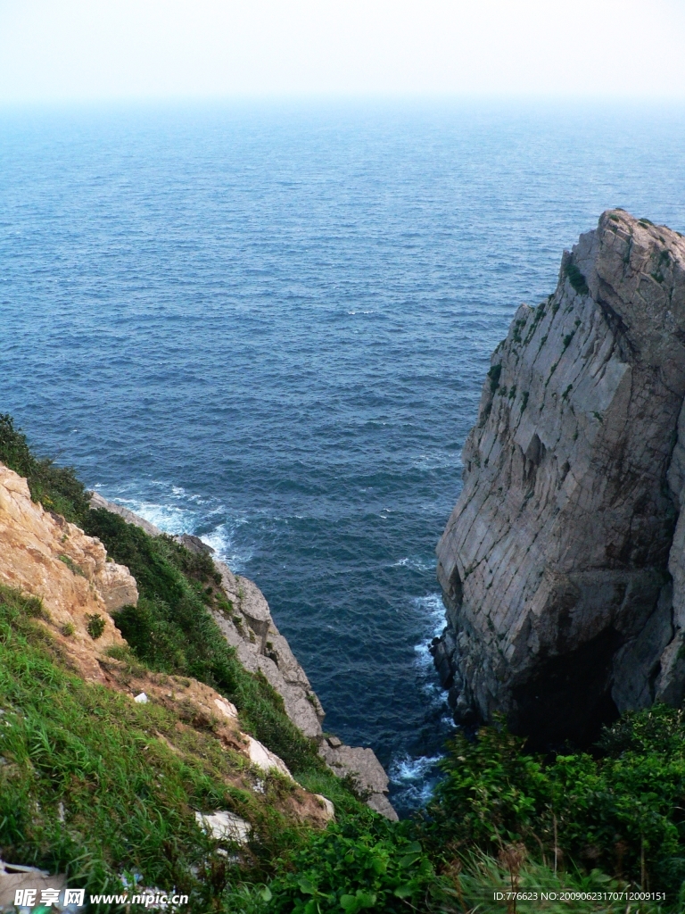 渔山悬崖