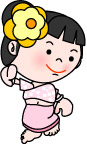 傣族小姑娘