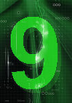 数字密码9