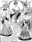 1904年欧洲时尚女性服装杂志