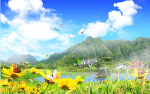 湖光山色