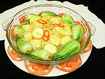 日本豆腐 青菜