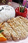 吉利炸猪排烩饭