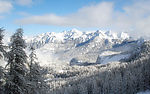 雪山美景