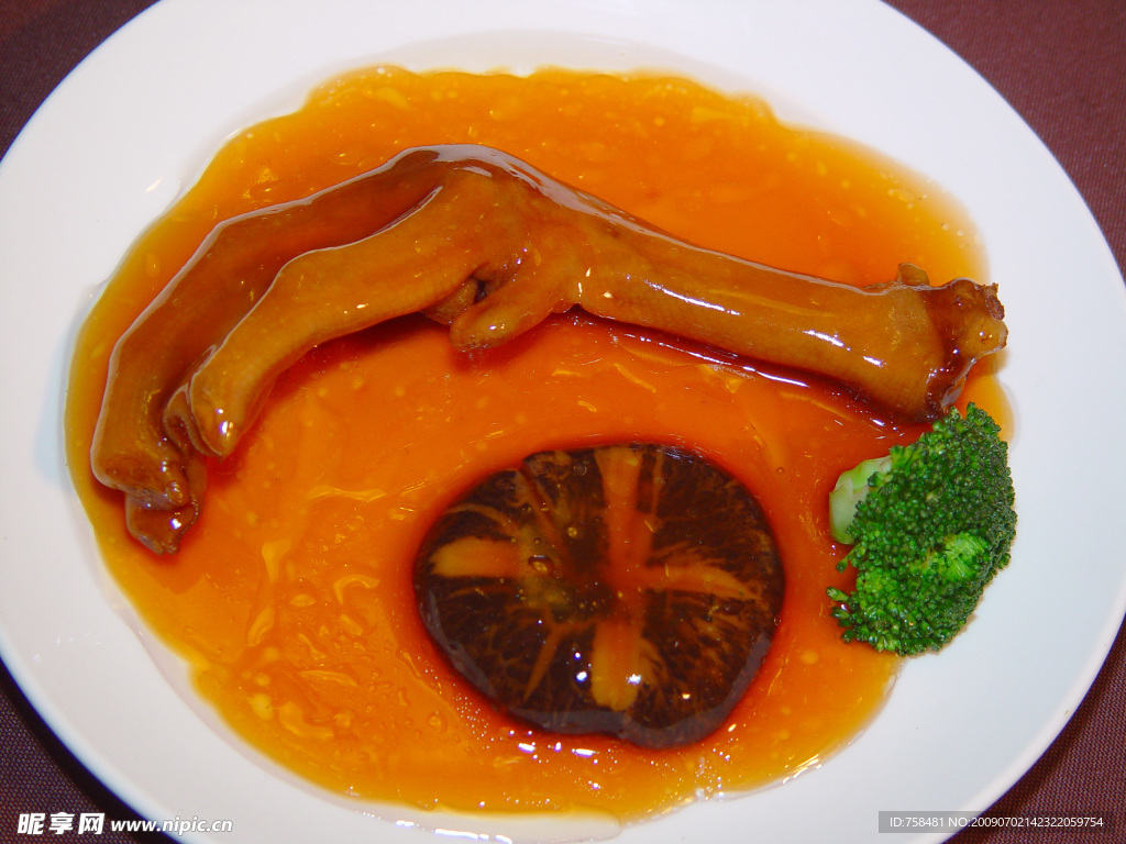 鲍汁鹅掌
