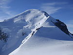 MontBlanc雪山 山峰