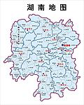 湖南地图
