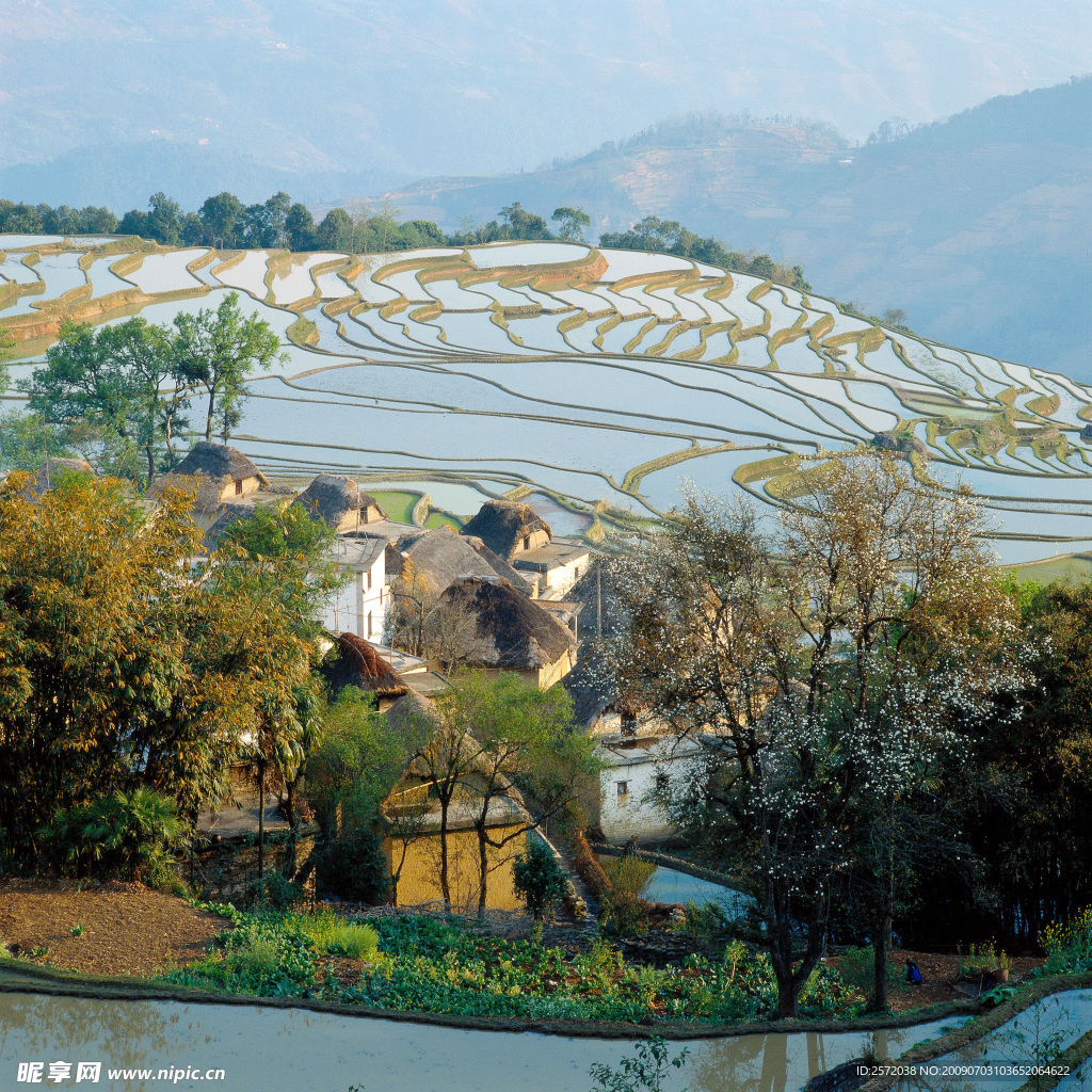 山川风光