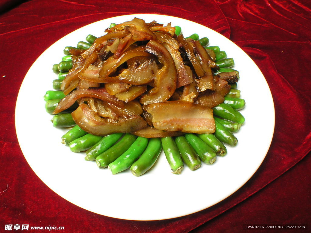 炒猪头肉