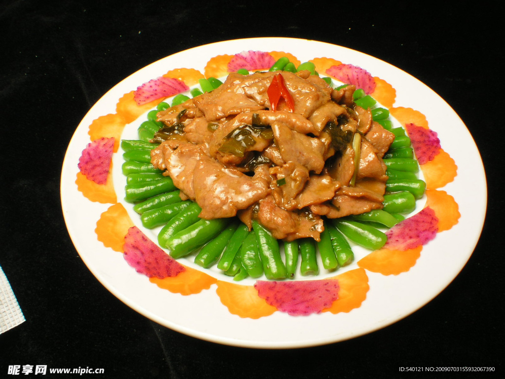 豇豆炒牛肉