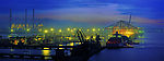 北仑港夜景