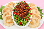 乡村饼夹肉