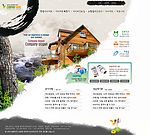 精美韩国网页模版