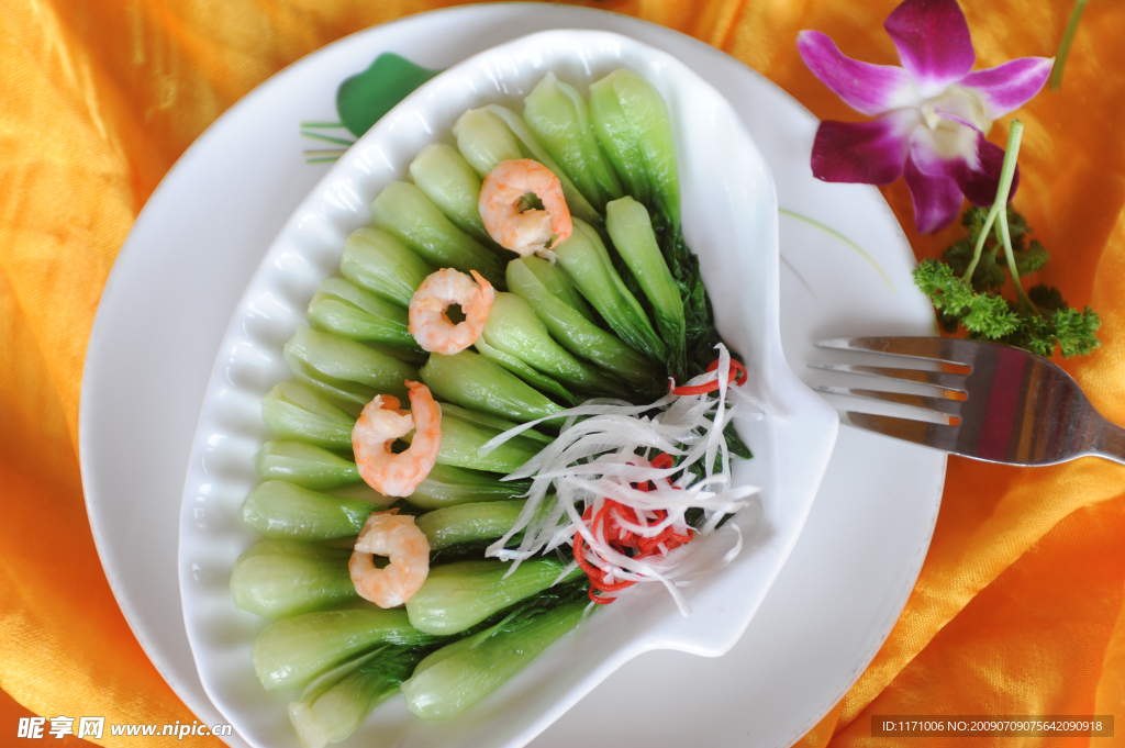 炝拌小油菜