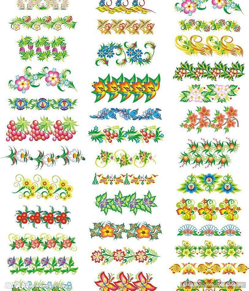 底纹边框  花纹花边