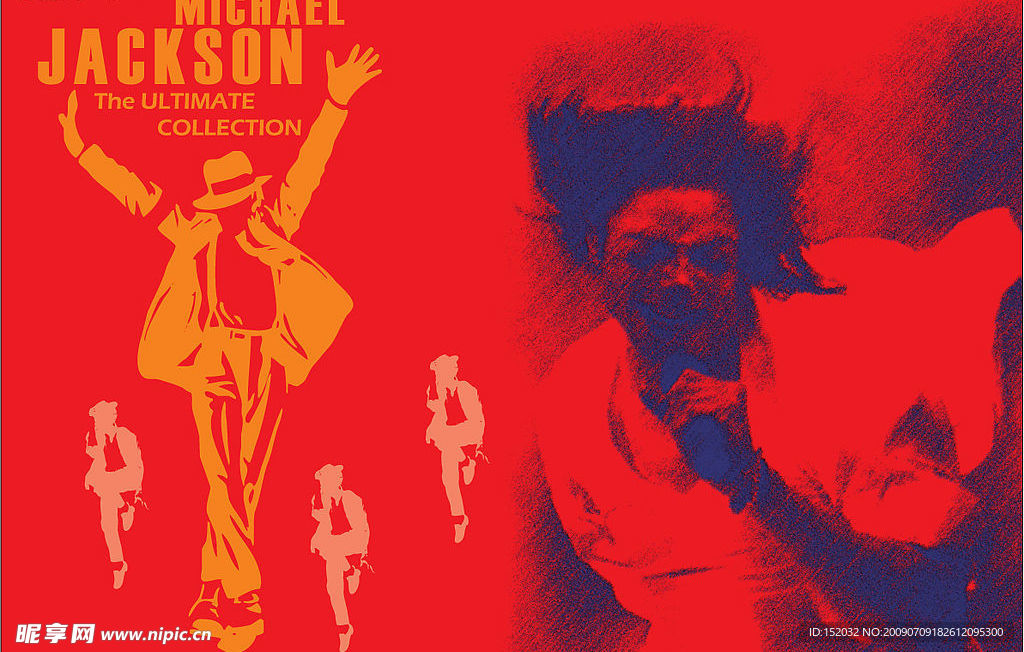 迈克尔·杰克逊画像 迈克尔·杰克逊 MJ