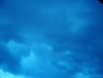 乌云来临的天空