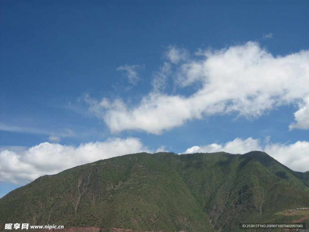 山顶 天空