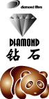 钻石 宝石 熊猫