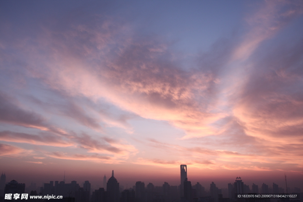 上海的清晨
