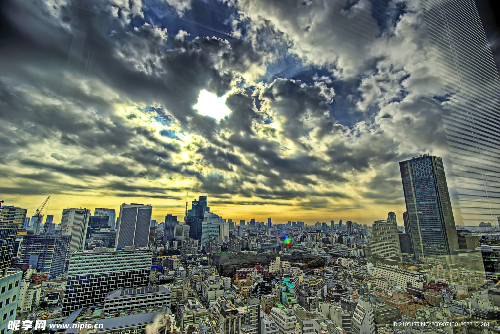 韩国城市风景