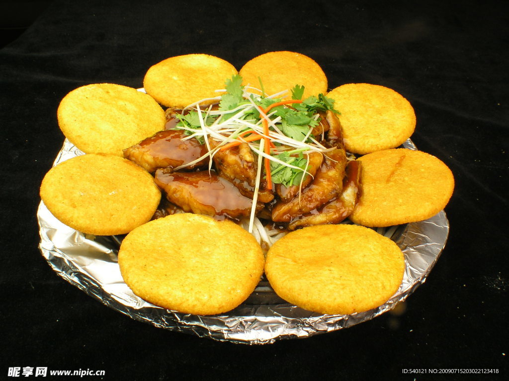 酱肉南瓜饼