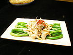 青菜条溜平菇