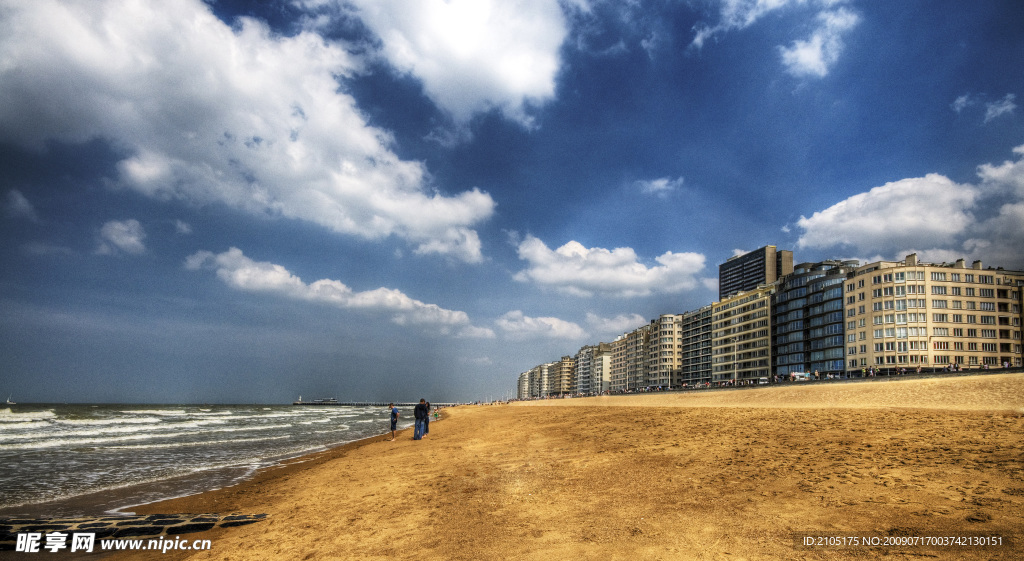 滨海城市风景