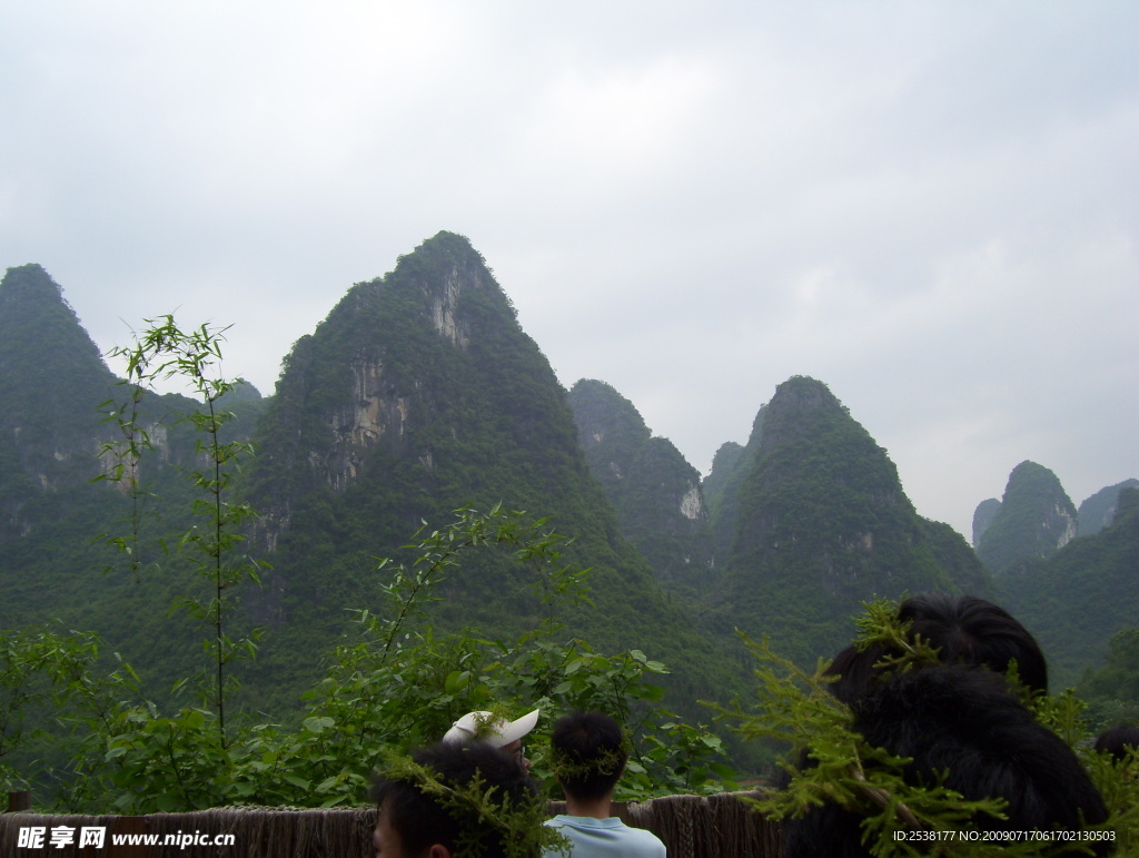 阳朔的山
