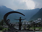 明月山风景之雕塑
