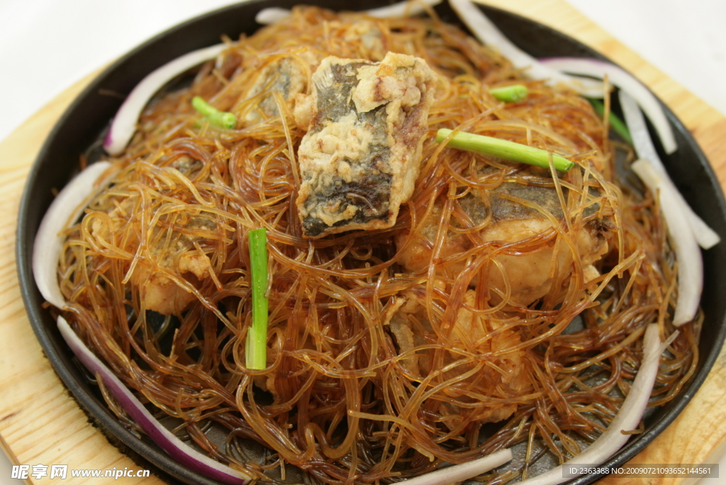铁板粉丝