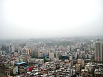 城市的一角高楼大厦
