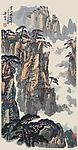 中国风山水民间画