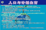 计划生育展板