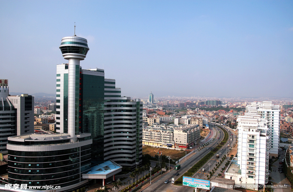 晋江市城市全景