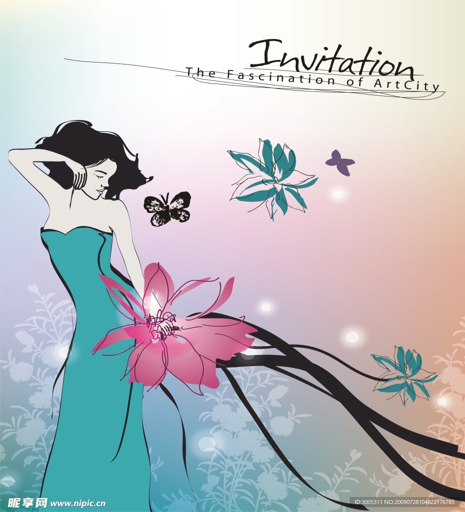 赏花漫舞