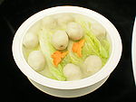 虾丸白菜汤
