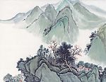 水墨山水画
