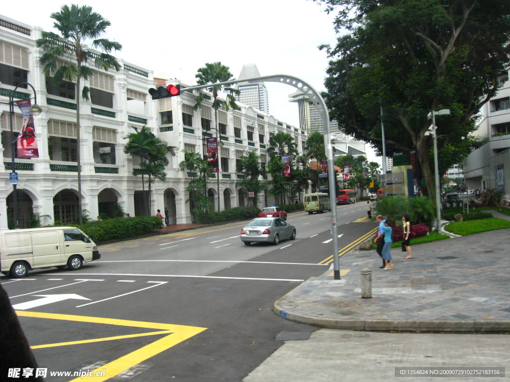 新加坡街头一角